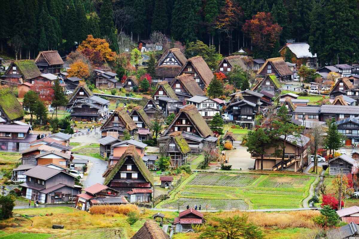 Kenrokuen Garden in winter featuring iconic yukizuri rope supports on pine trees for a romantic Japanese escape.